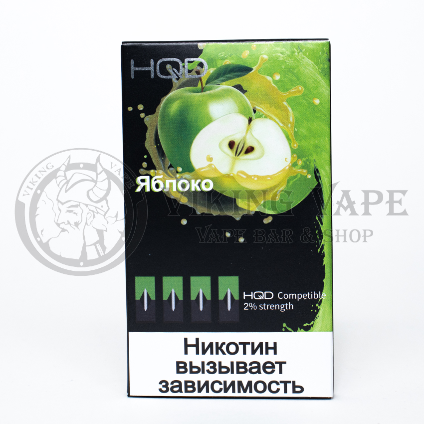 Cменный картридж JUUL HQD Яблоко