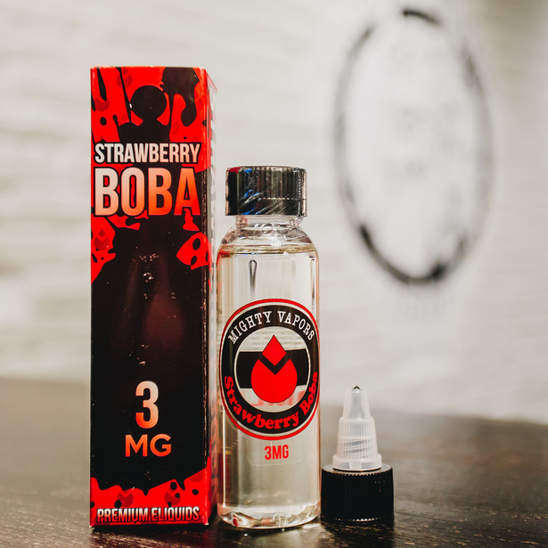 Жидкость для вейпа Mighty Vapors Strawberry Boba
