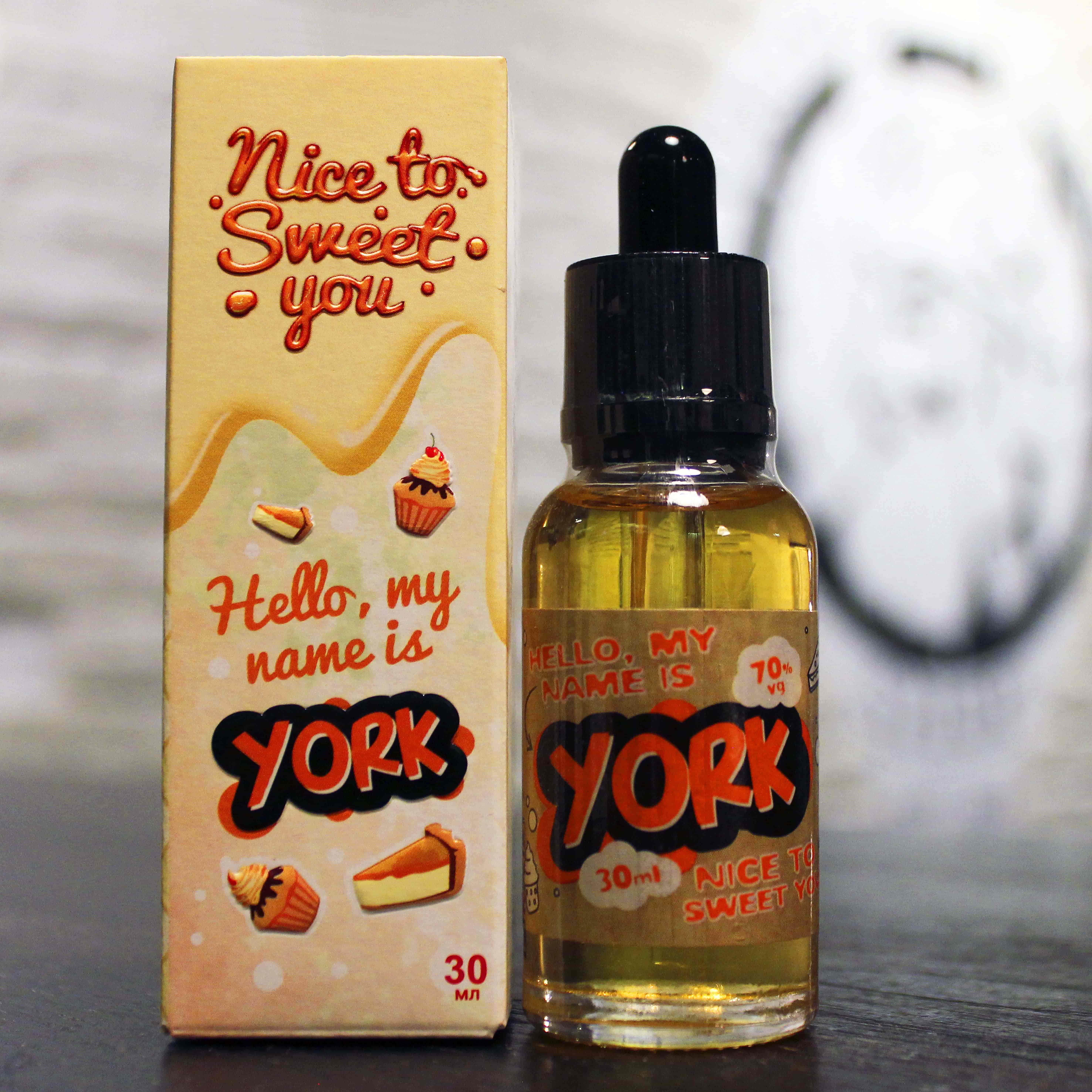 Жидкость для вейпа Nice To Sweet You York