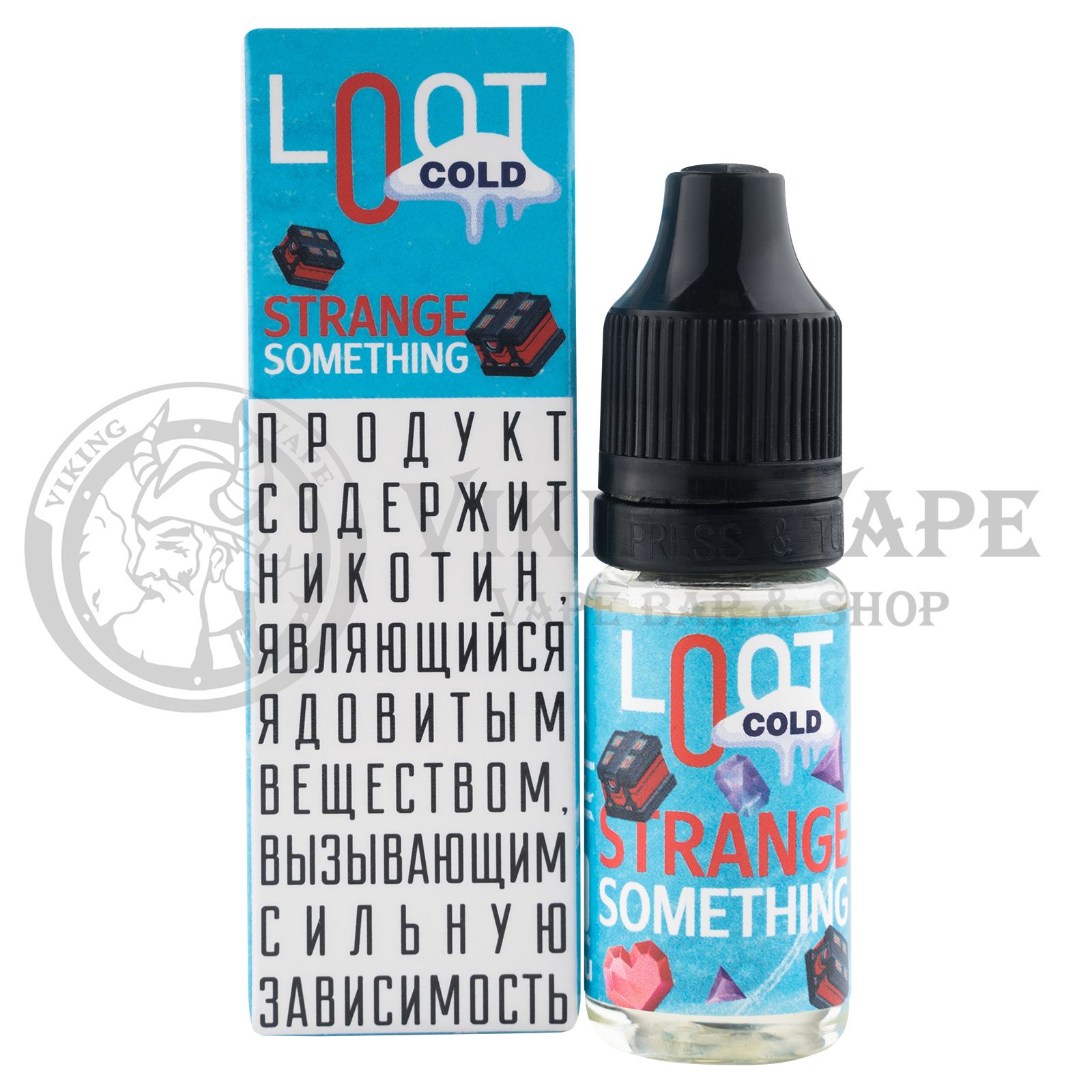Жидкость для вейпа Loot Cold SALT - Strange Something