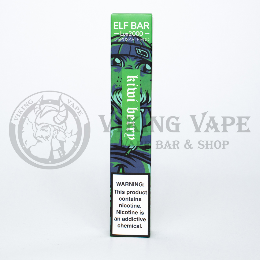Одноразовая электронная сигарета Elf Bar Lux 2000 затяжек Киви Ягоды