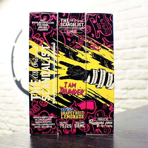 Жидкость для вейпа Scandalist I Am Thunder