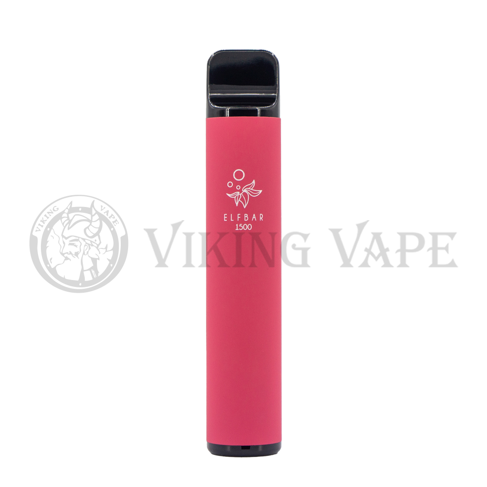 Одноразовая электронная сигарета с многоразовым контейнером Elf Bar 1500 STRWBRRY RSPBRRY CHRRY
