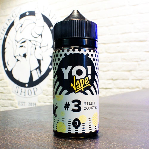 Жидкость для вейпа Yo!Vape Milk And Cookies