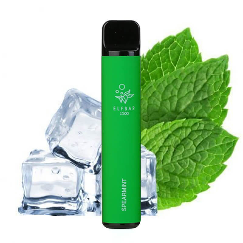 Одноразовая электронная сигарета Elf Bar 800 затяжек Ледяная Мята