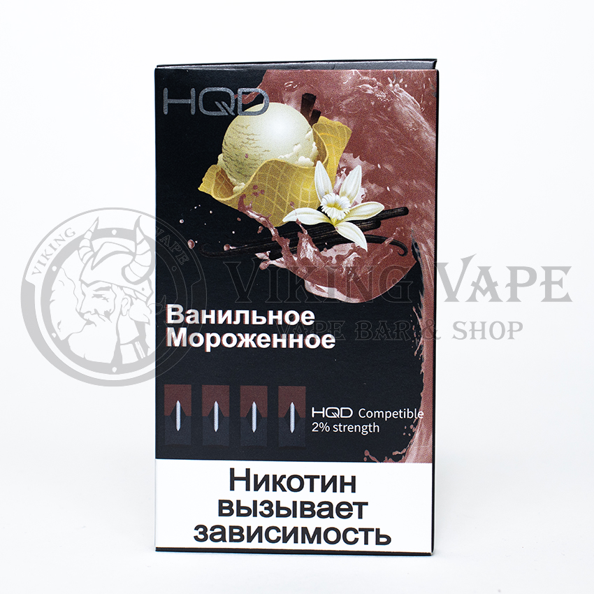 Cменный картридж JUUL HQD Ванильное мороженное