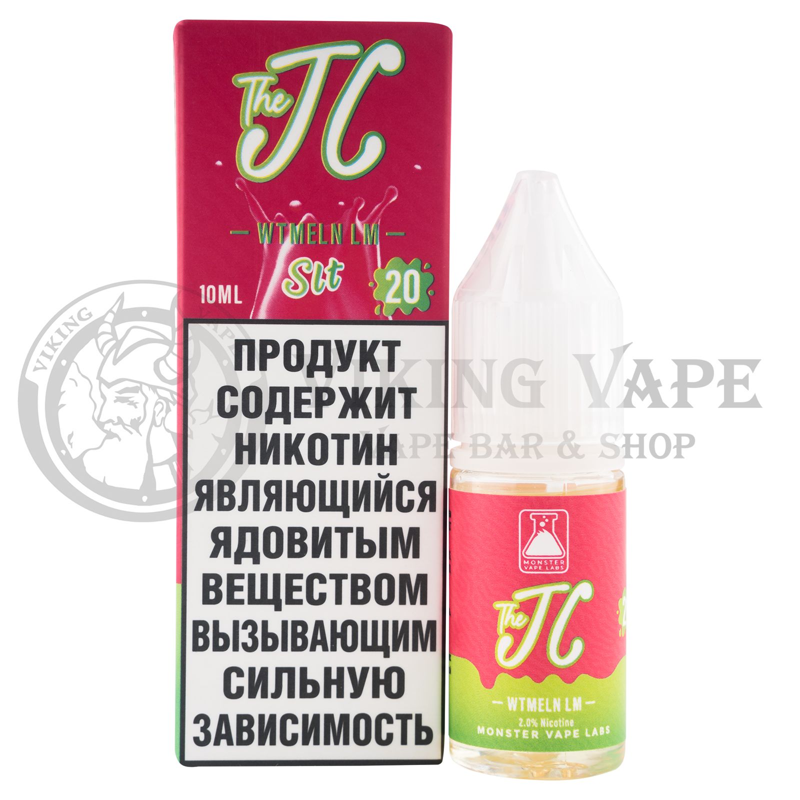 Жидкость для вейпа The Juice Salt Watermelon Lime