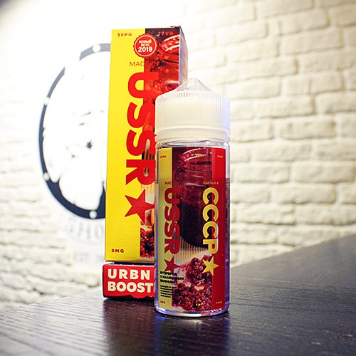 Жидкость для вейпа Made In Ussr Бутерброд С Малиновым Вареньем