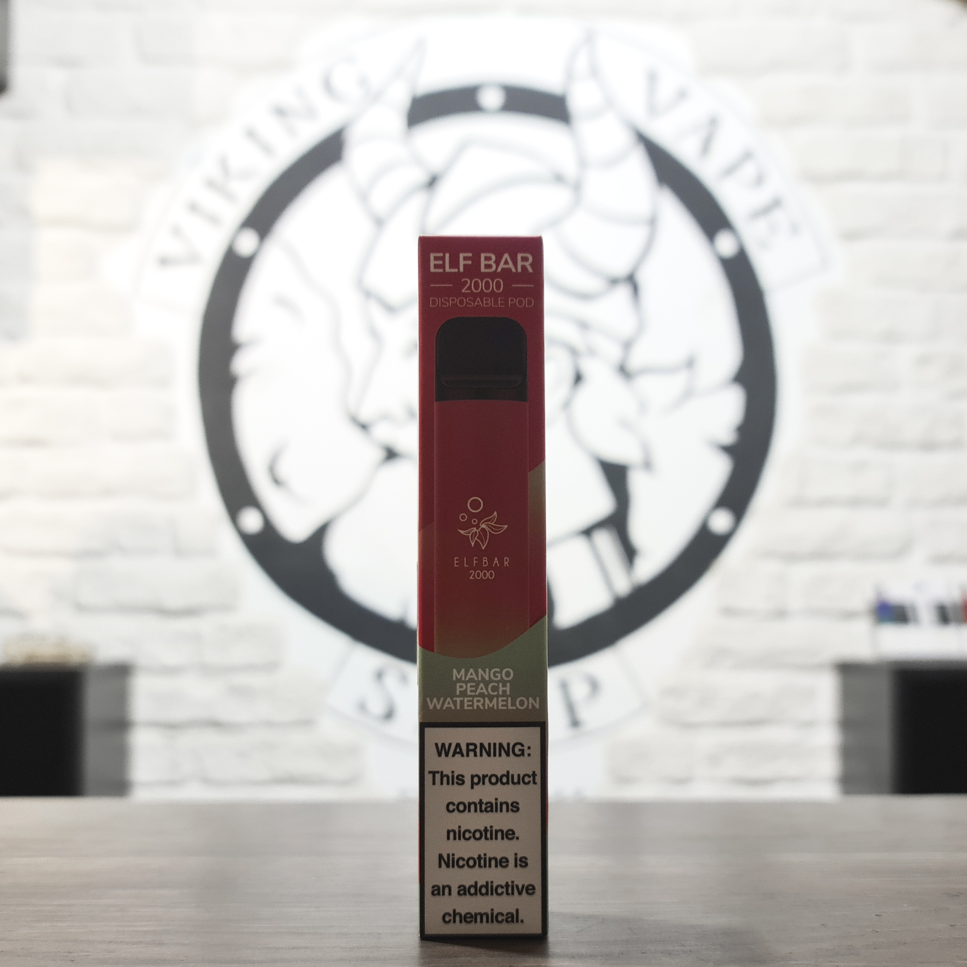 Одноразовая электронная сигарета Elf Bar 2000 затяжек Манго Персик Арбуз