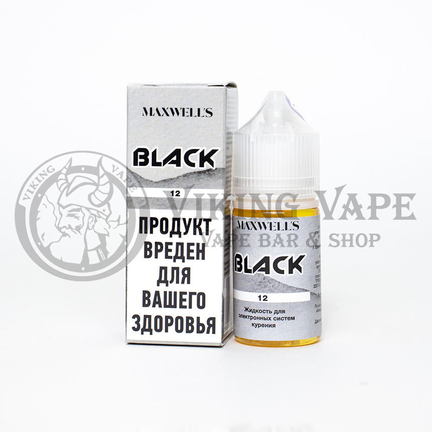 Жидкость для вейпа Maxwell'S Black Salt