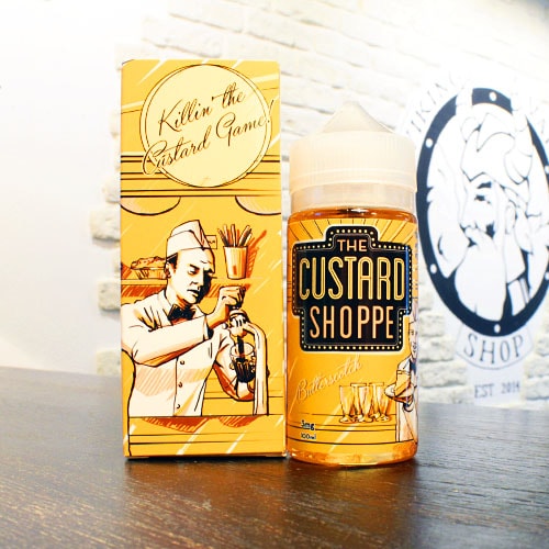 Жидкость для вейпа The Custard Shoppe Butterscotch