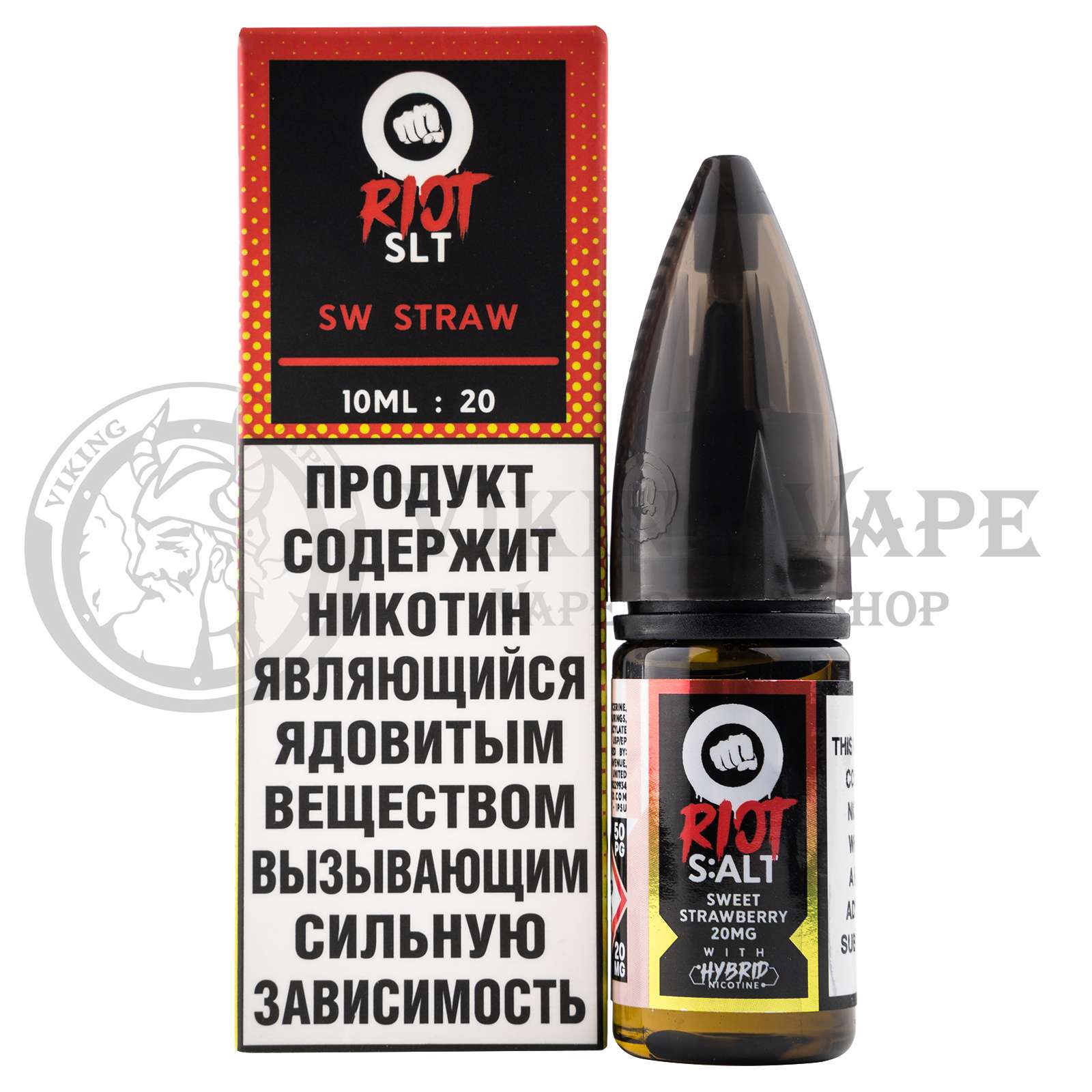 Жидкость для вейпа Riot Salt Sweet Strawberry