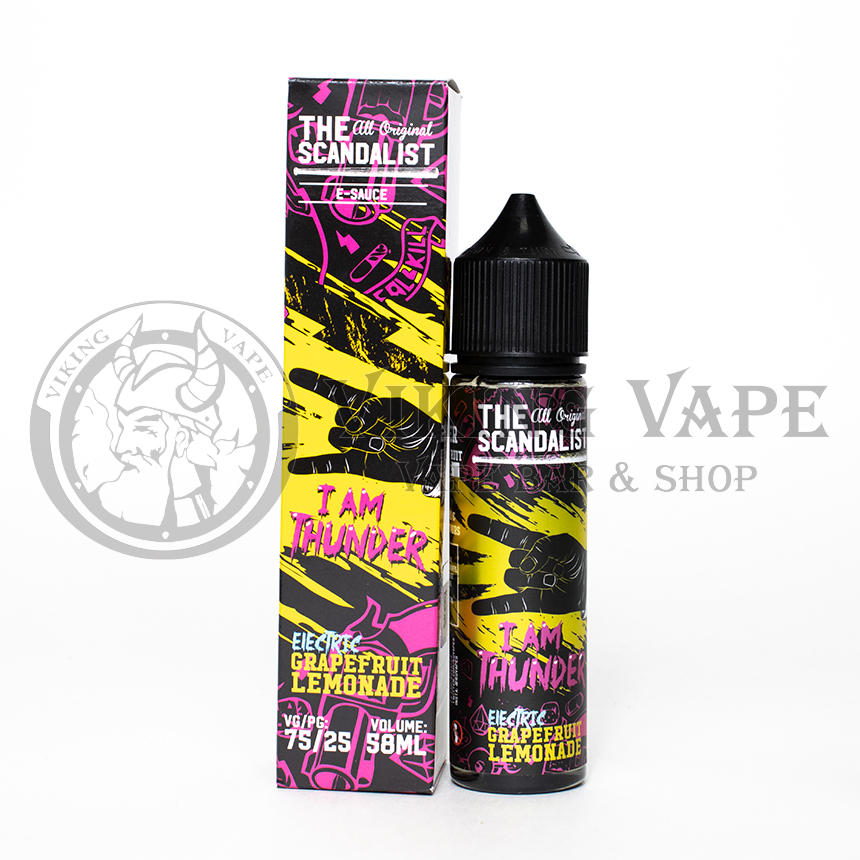Жидкость для вейпа Scandalist I Am Thunder