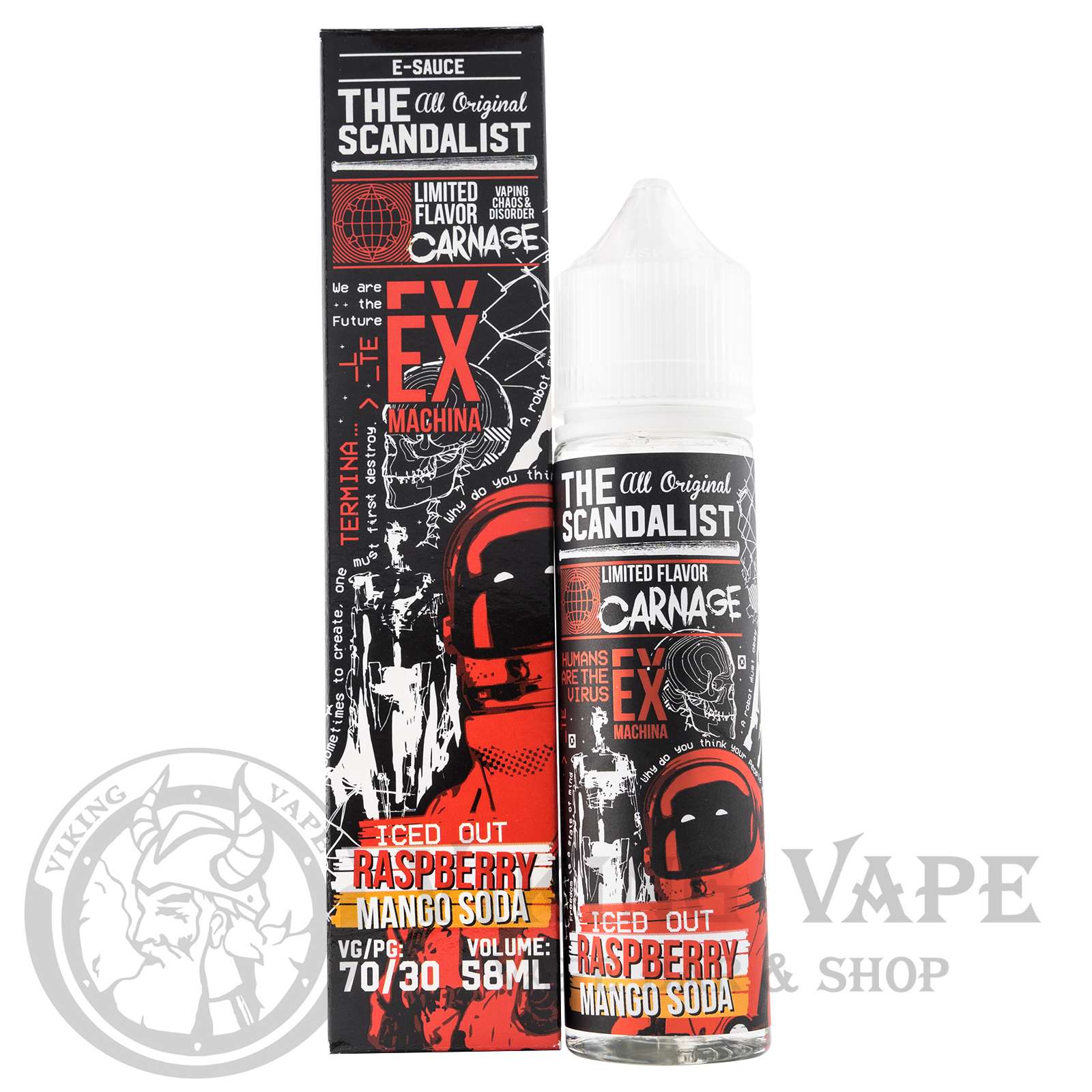 Жидкость для вейпа Scandalist Ex Machina