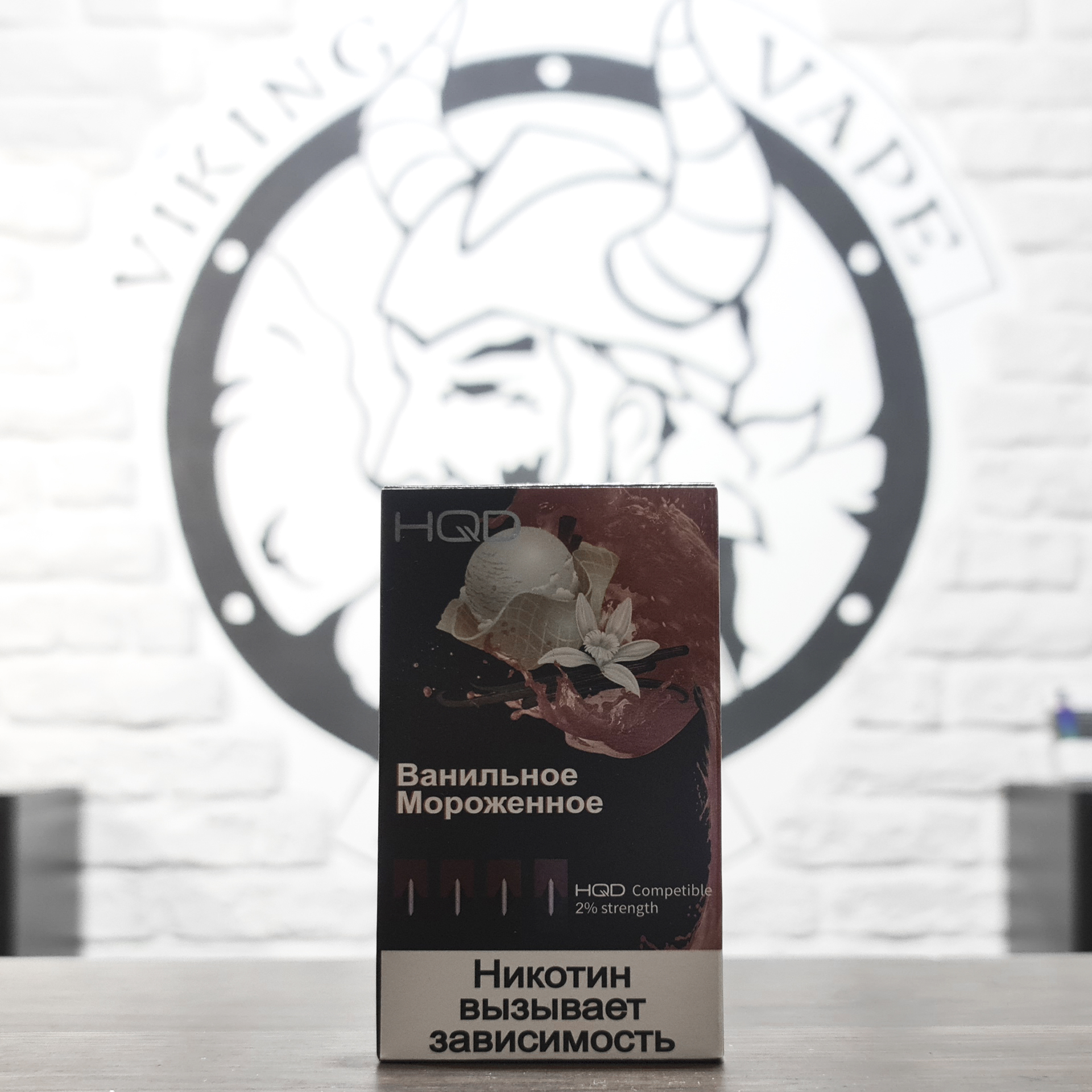 Cменный картридж JUUL HQD Ванильное мороженное