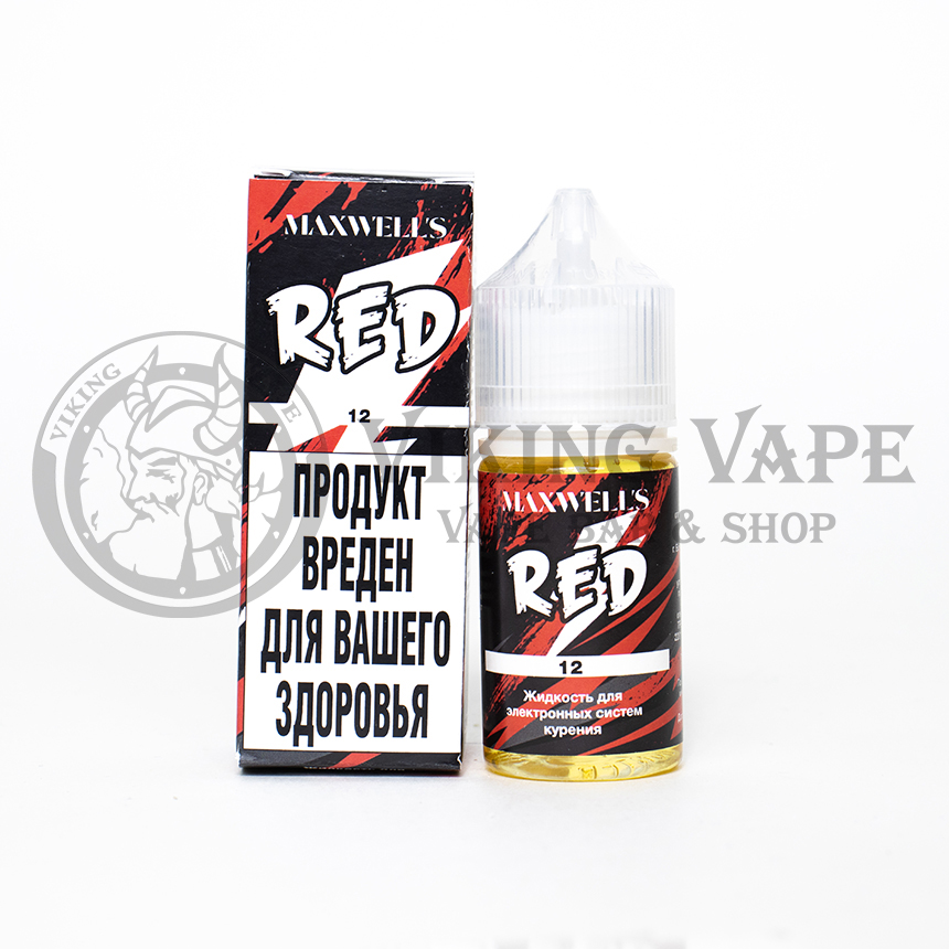 Жидкость для вейпа Maxwell'S Red Salt