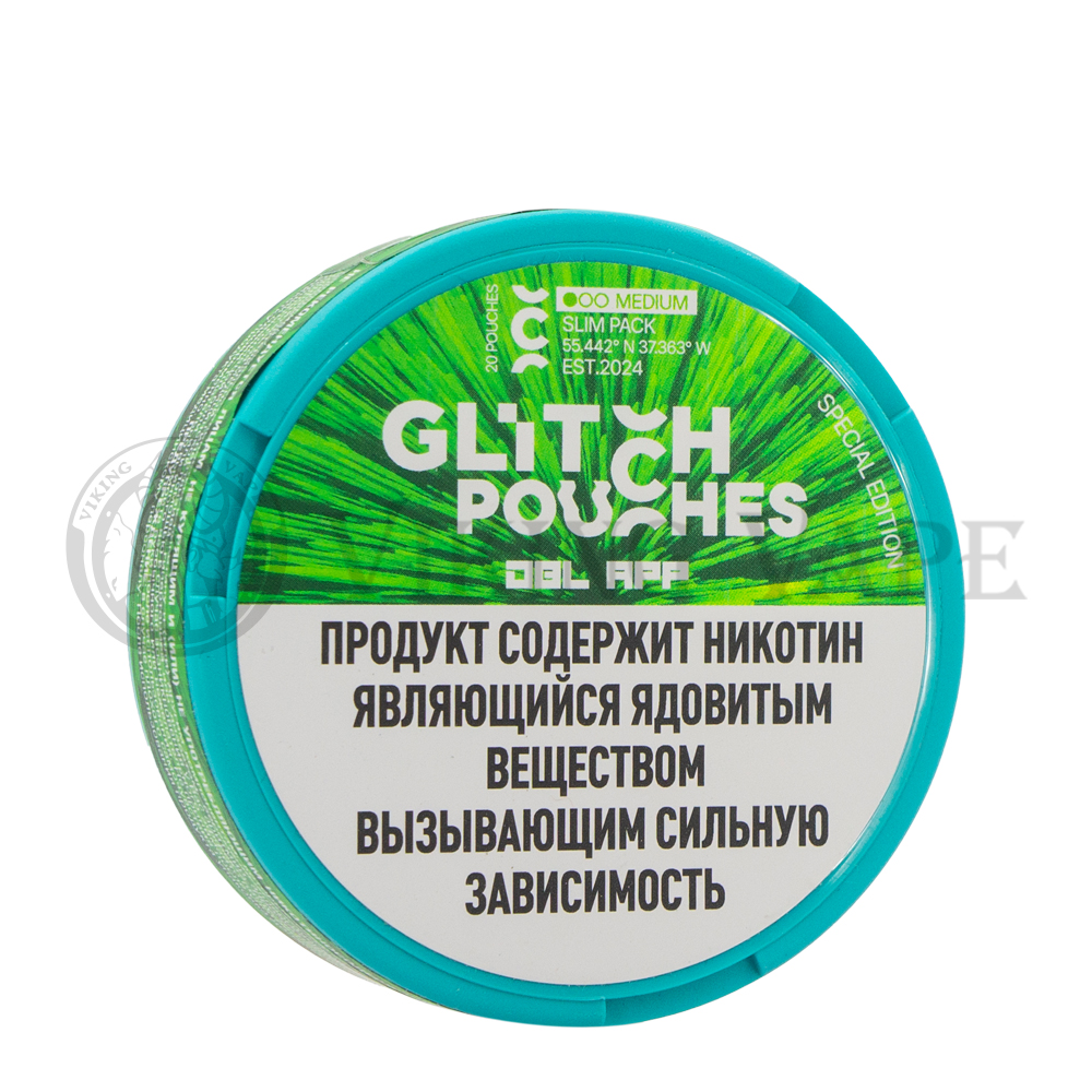 Паучи никотиновые «Glitch DBL APP MEDIUM»