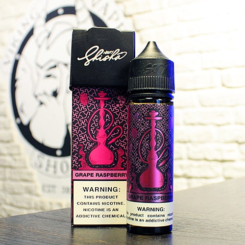 Жидкость для вейпа Nasty Shisha Grape Raspberry