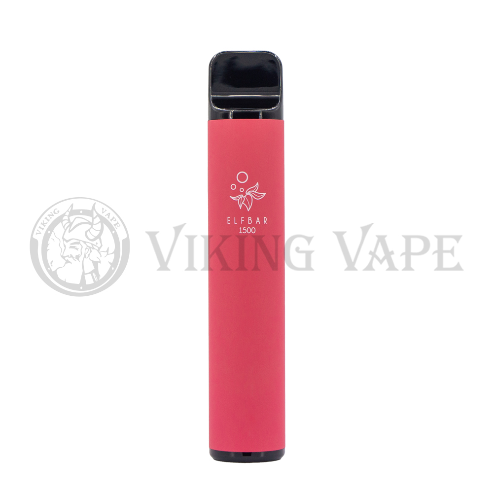 Одноразовая электронная сигарета с многоразовым контейнером Elf Bar 1500 Pink LMND