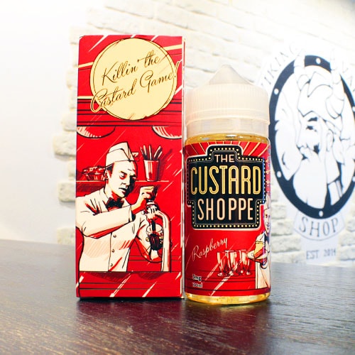 Жидкость для вейпа The Custard Shoppe Raspberry