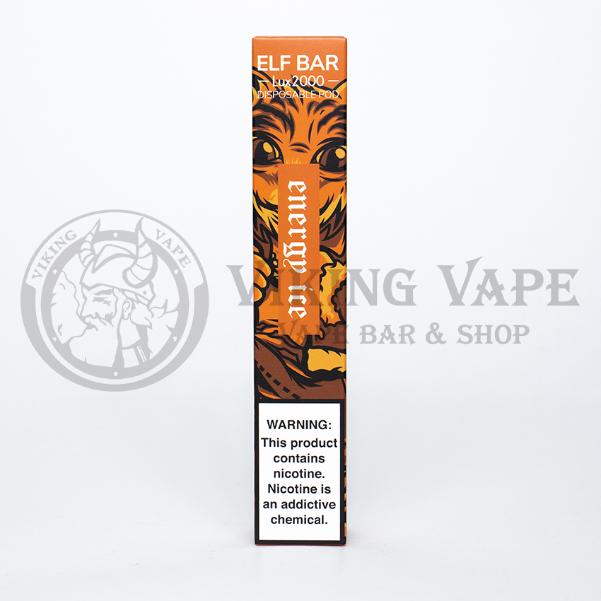 Одноразовая электронная сигарета Elf Bar Lux 2000 затяжек Энергетик