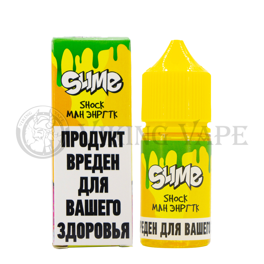 Жидкость для вейпа SLIME SHOCK МЛН ЭНРГТК