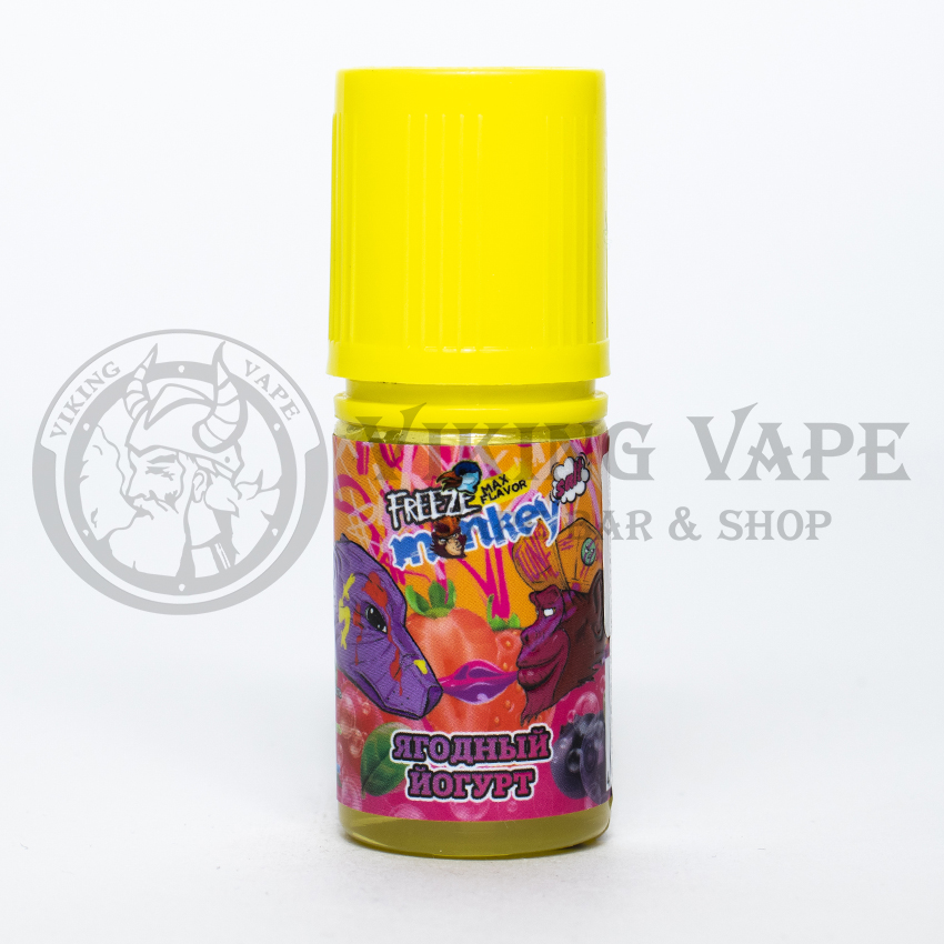 Жидкость для вейпа Freeze Monkey MAX Flavor SALT Ягодный йогурт