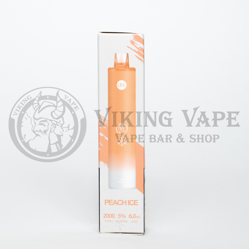 Одноразовая электронная сигарета Dot. 2000 затяжек Холодный персик
