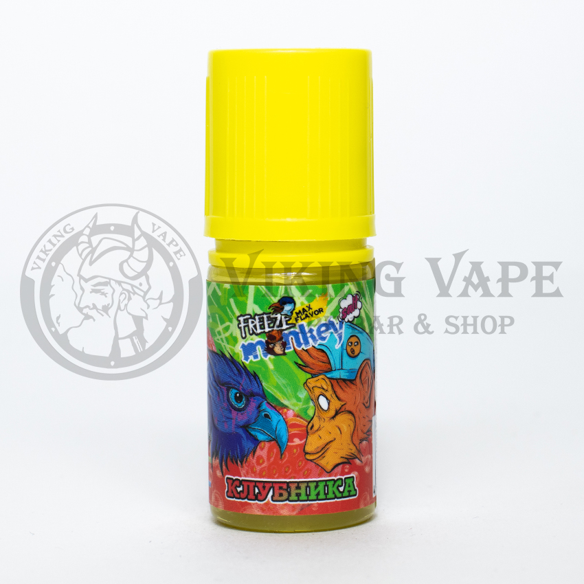 Жидкость для вейпа Freeze Monkey MAX Flavor SALT Клубника