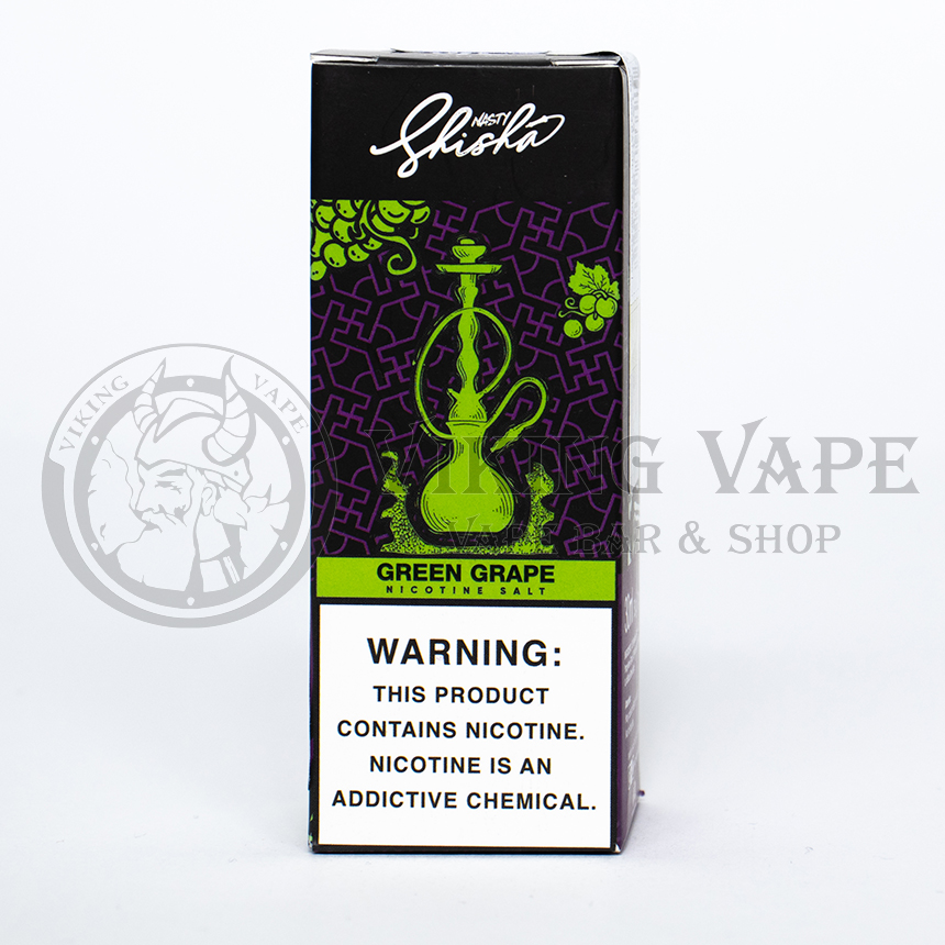 Жидкость для вейпа Nasty Shisha Green Grape Salt
