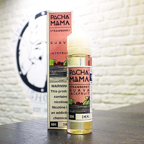 Жидкость для вейпа Pachamama Strawberry \ Guava \ Jackfruit