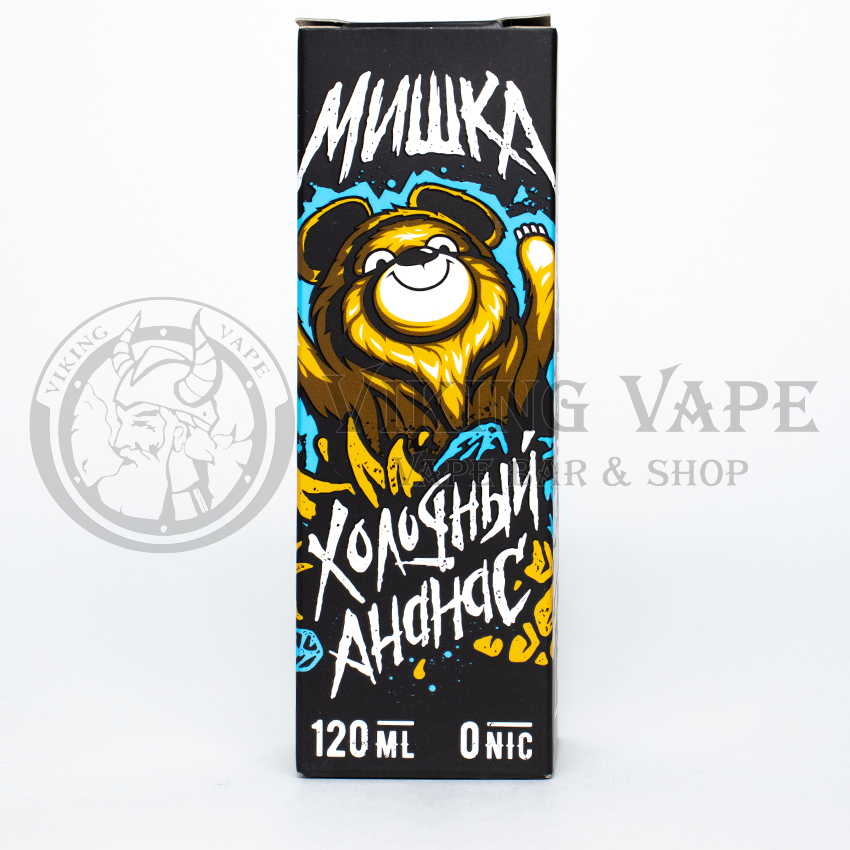 Жидкость для вейпа Мишка Коробка Холодный Ананас