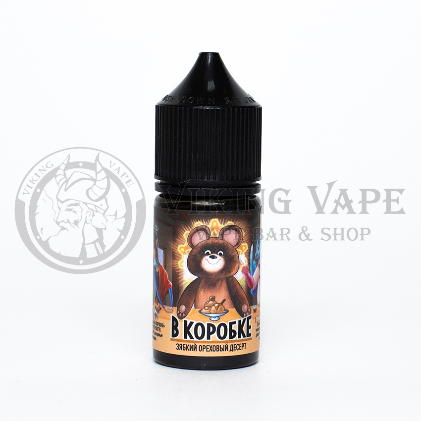 Жидкость для вейпа В коробке SALT Зябкий ореховый десерт