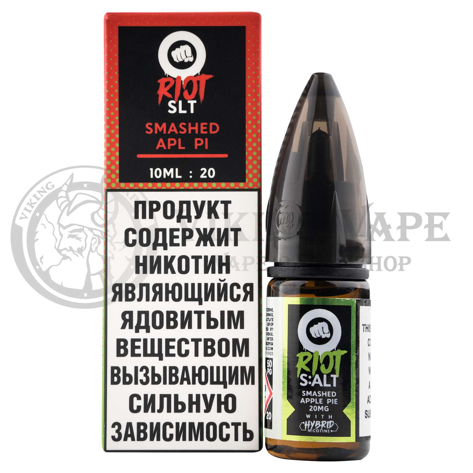 Жидкость для вейпа Riot Salt Smashed Apple Pie