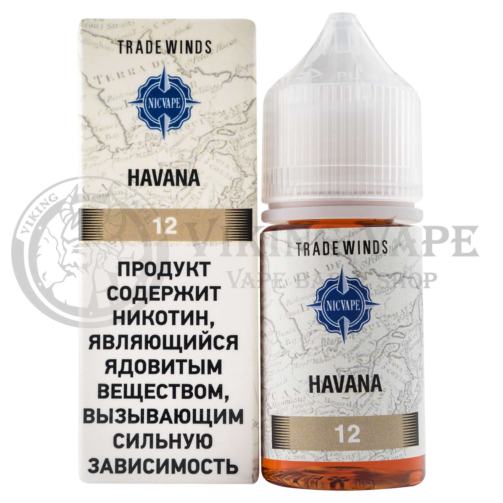 Жидкость для вейпа Tradewinds Tobacco Havana 6 мг