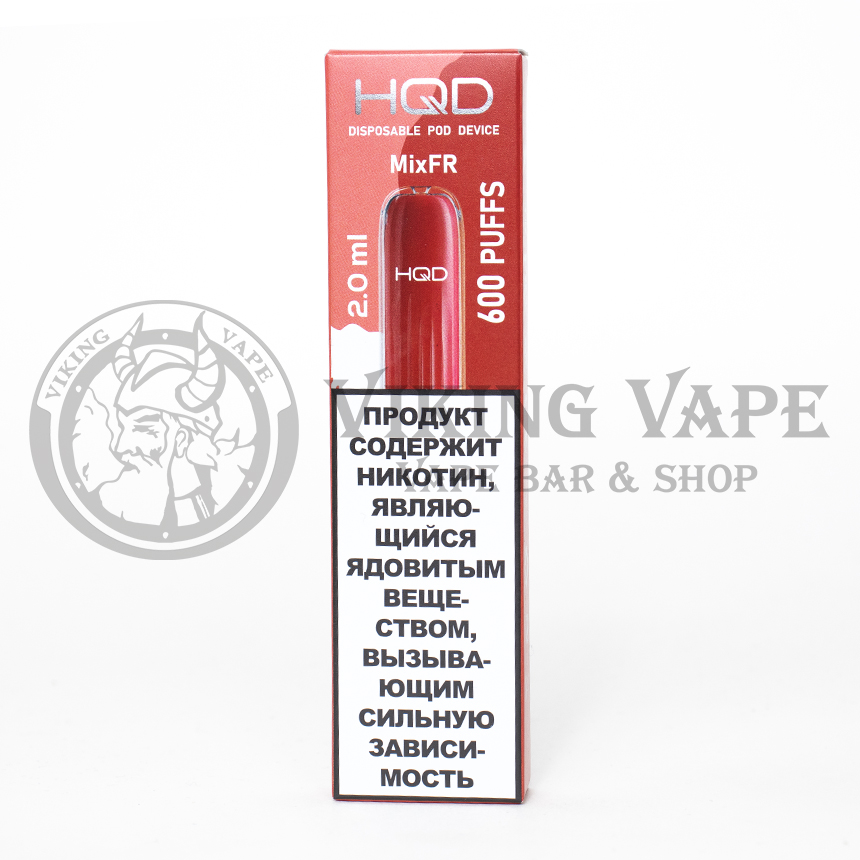 Одноразовая электронная сигарета HQD Wave 600 Mixed fruit