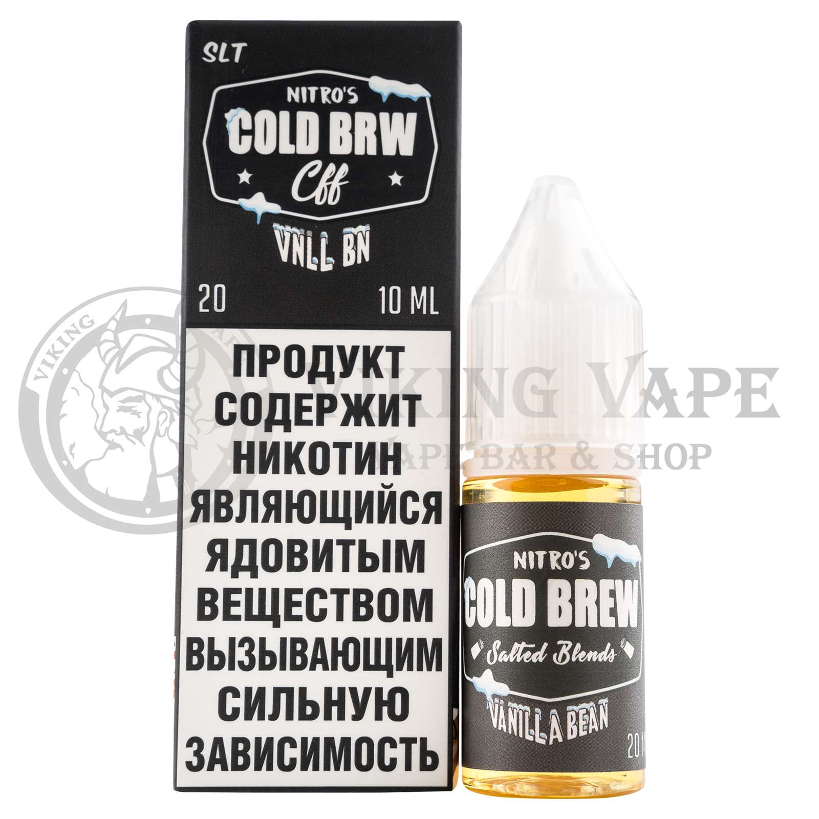 Жидкость для вейпа Nitros CB Vanll Bn SLT