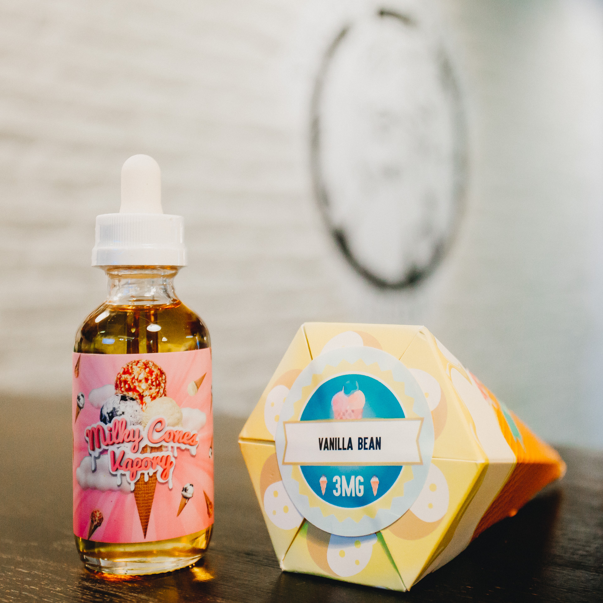 Жидкость для вейпа Milky Cones Vapory Vanilla Bean