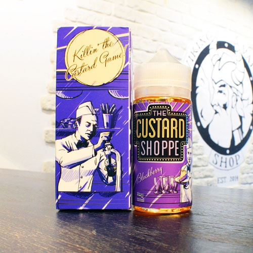 Жидкость для вейпа The Custard Shoppe Blackberry