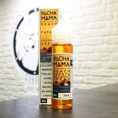 Жидкость для вейпа Pachamama Peach \ Papaya \ Coconut Cream