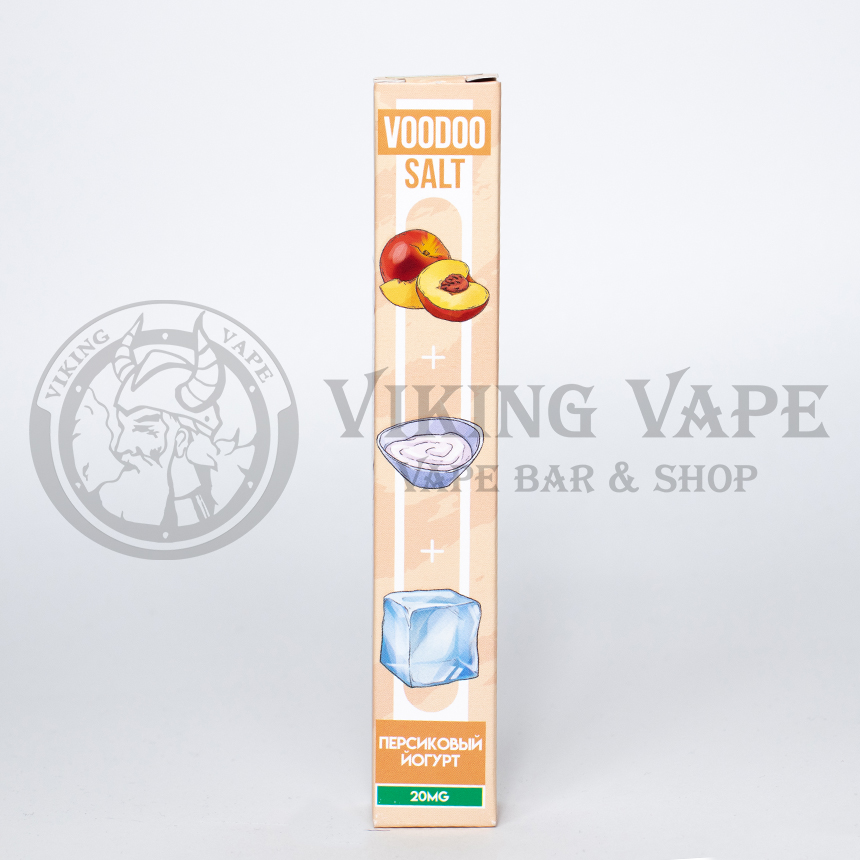 Жидкость для вейпа для вейпа Voodoo SALT Персиковый йогурт