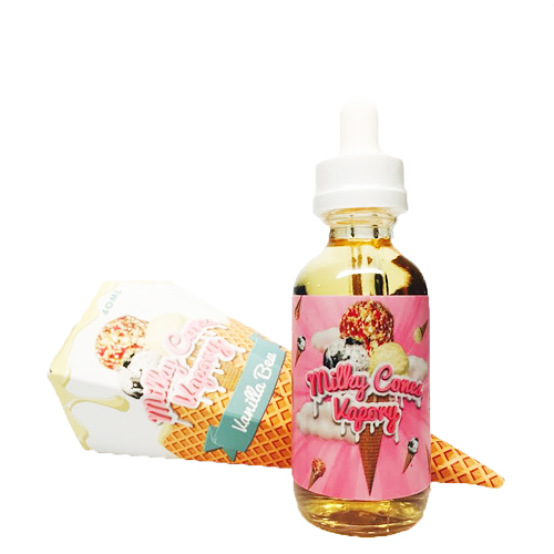 Жидкость для вейпа Milky Cones Vapory Vanilla Bean