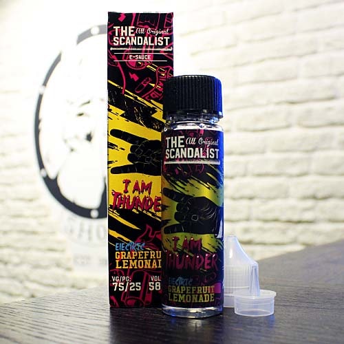 Жидкость для вейпа Scandalist I Am Thunder