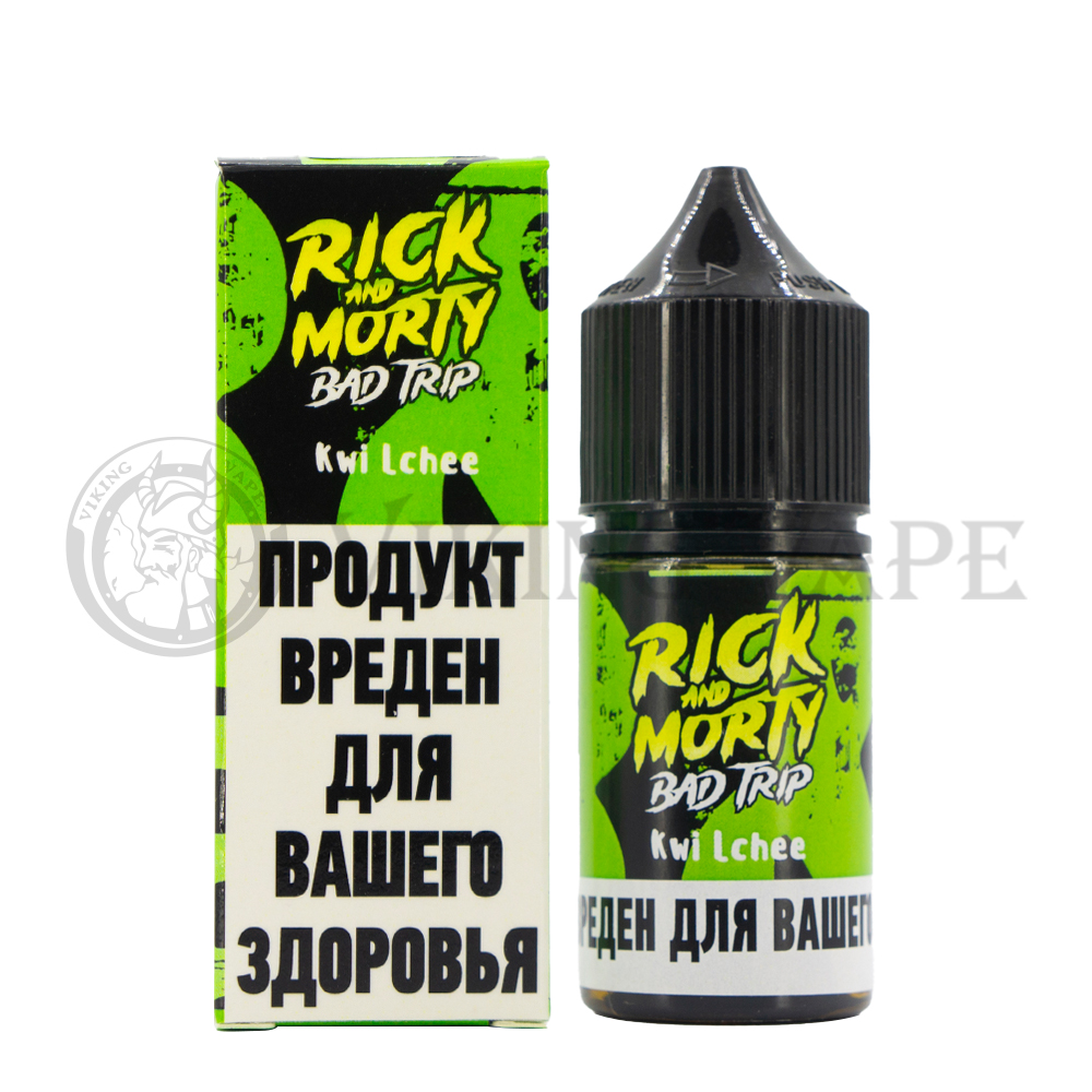 Жидкость для вейпа RICK AND MORTY Bad TRIP Kwi Lchee
