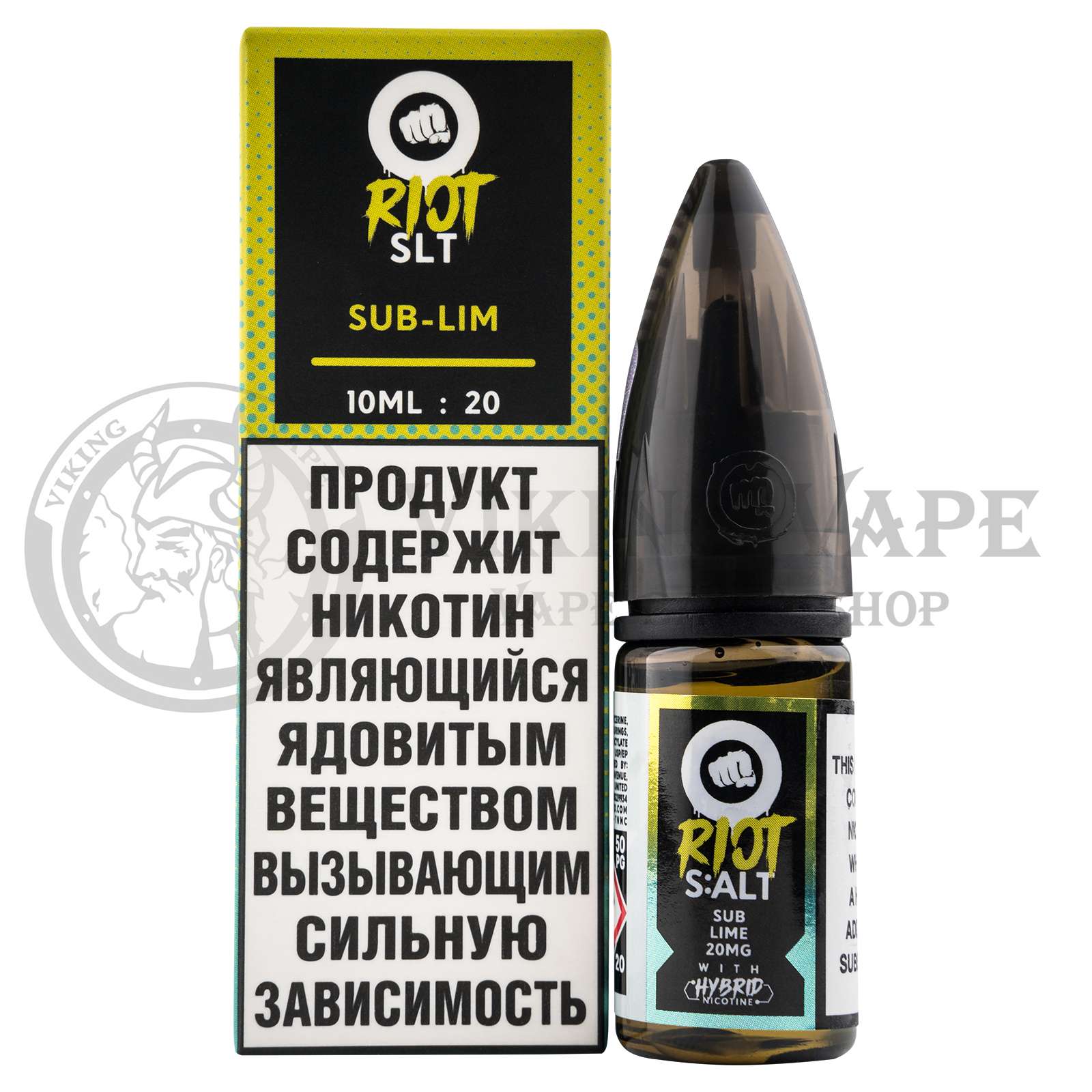 Жидкость для вейпа Riot Salt Sub-Lime
