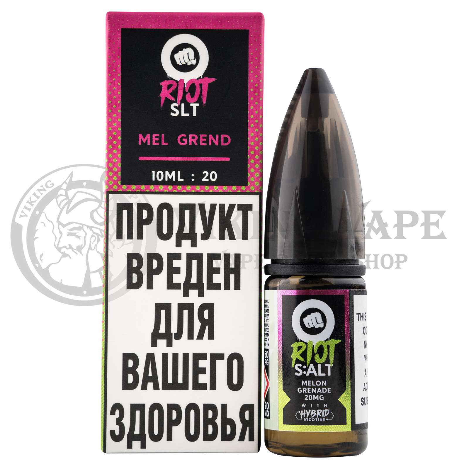 Жидкость для вейпа Riot Salt Melon Grenade
