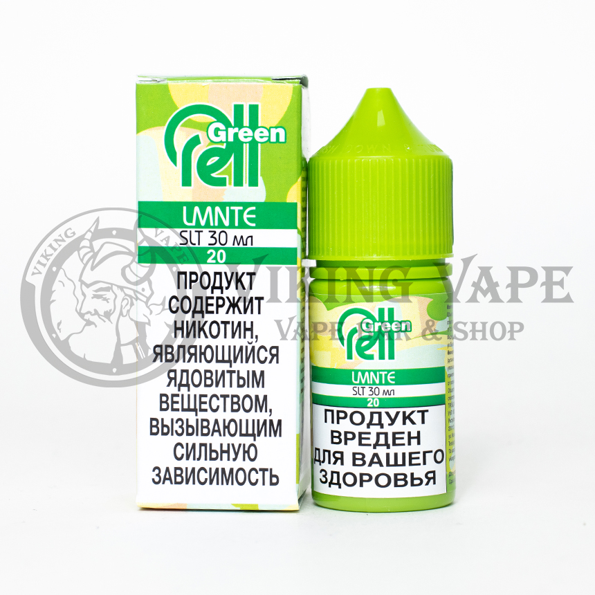 Жидкость для вейпа RELL Green SALT Lemon Tea