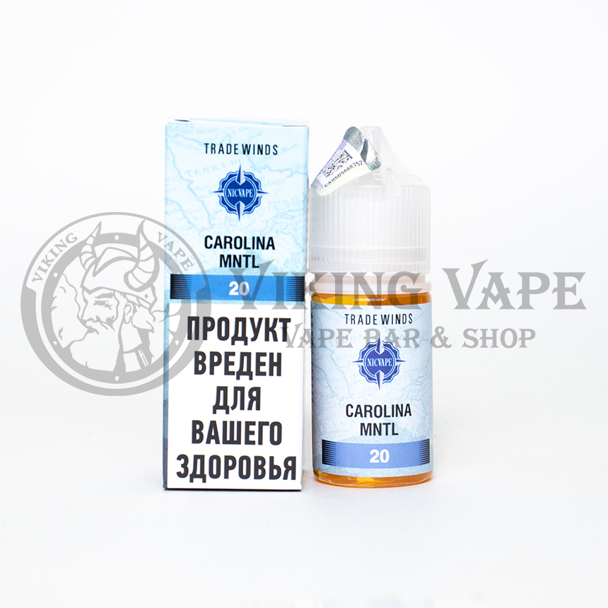 Жидкость для вейпа Tradewinds Tobacco Salt - Carolina Mint