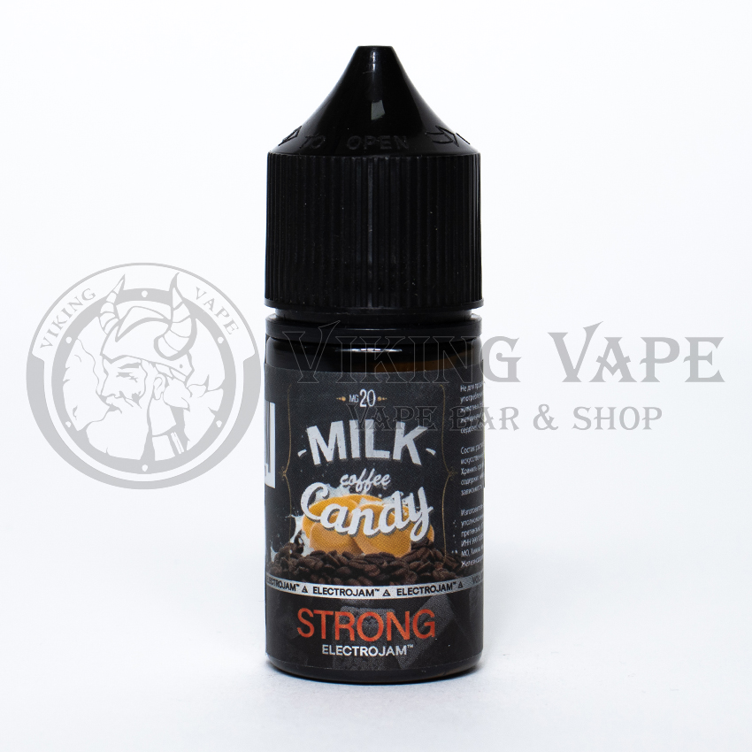 Жидкость для вейпа Electro Jam Milk Coffee Candy Salt