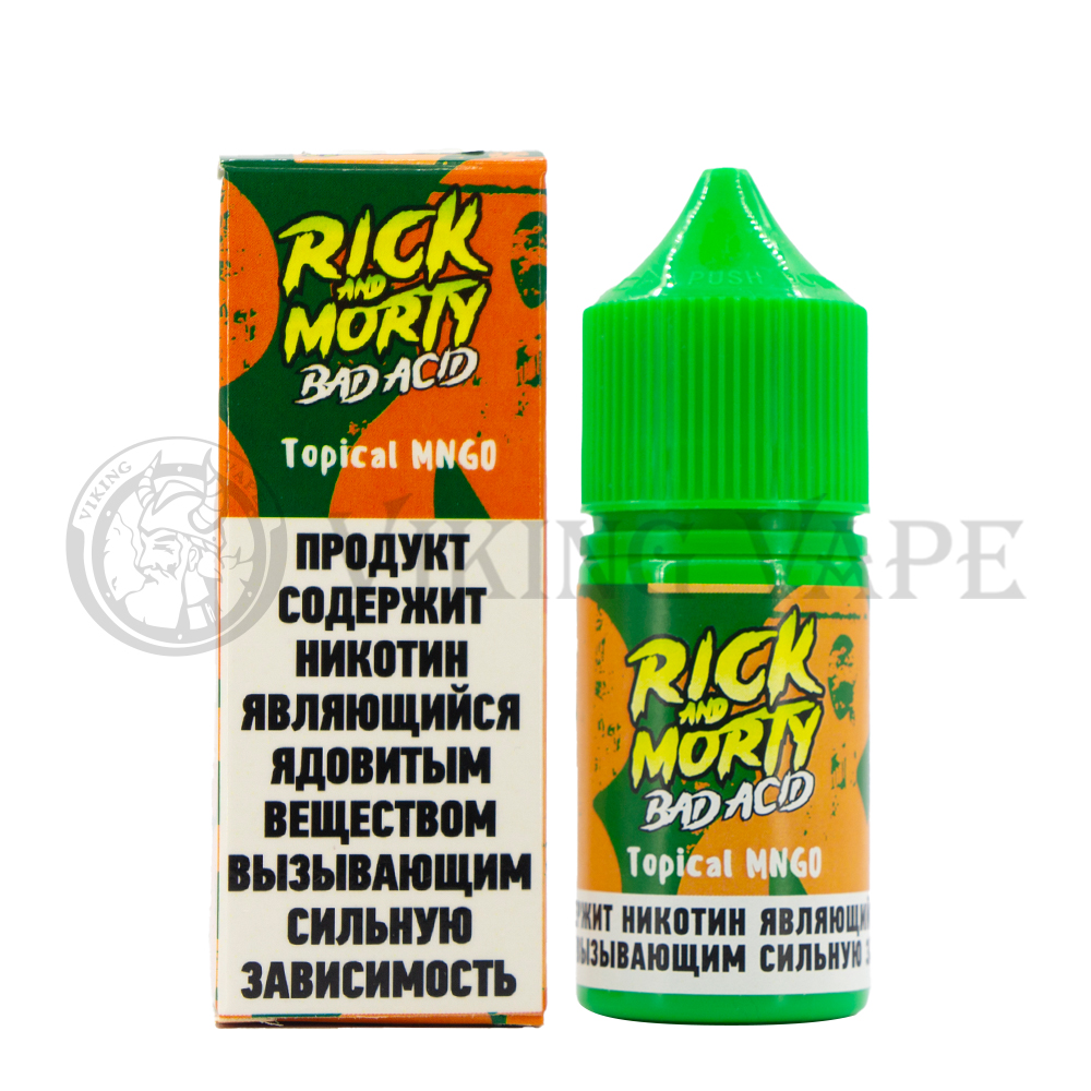 Жидкость для вейпа RICK AND MORTY Bad ACID Topical MNGO